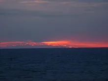 User submitted picture: Sun down at Piont Breeze,...