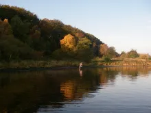 User submitted picture: Trout on low water. 